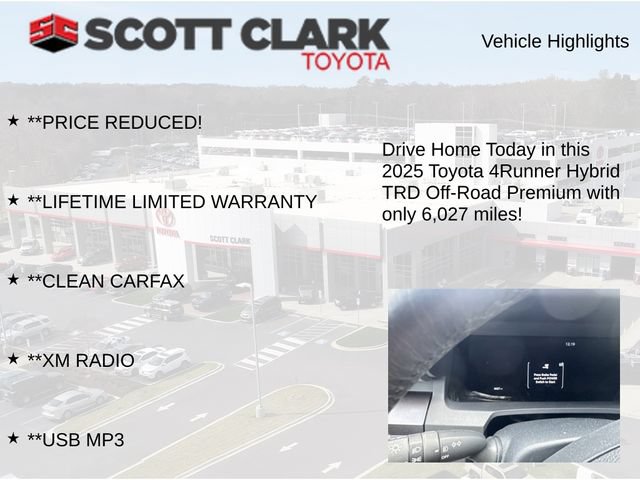 Used 2025 Toyota 4Runner TRD Off-Road Premium AWD/4WD image 12