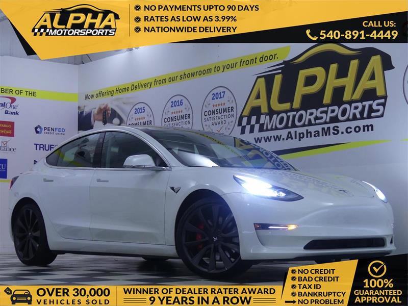 Used 2020 Tesla Model 3 Performance