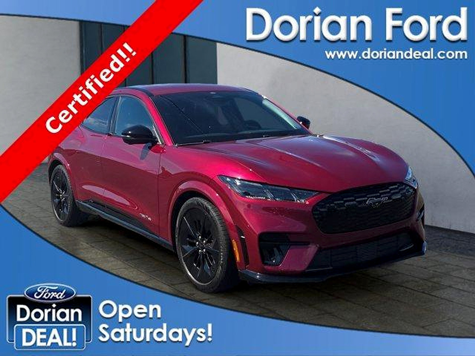 Certified 2025 Ford Mustang Mach-E GT