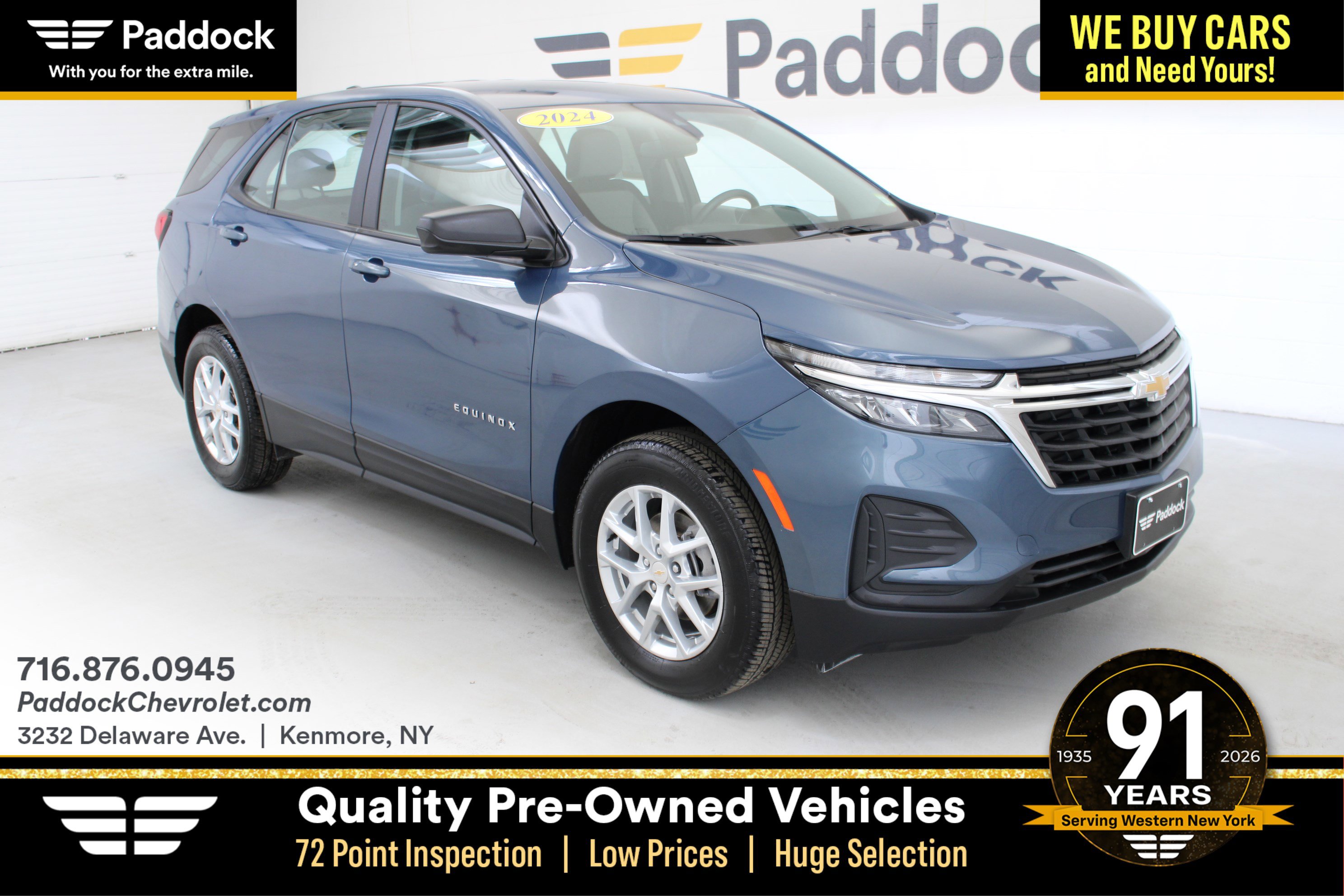 Used 2024 Chevrolet Equinox LS AWD/4WD image 1