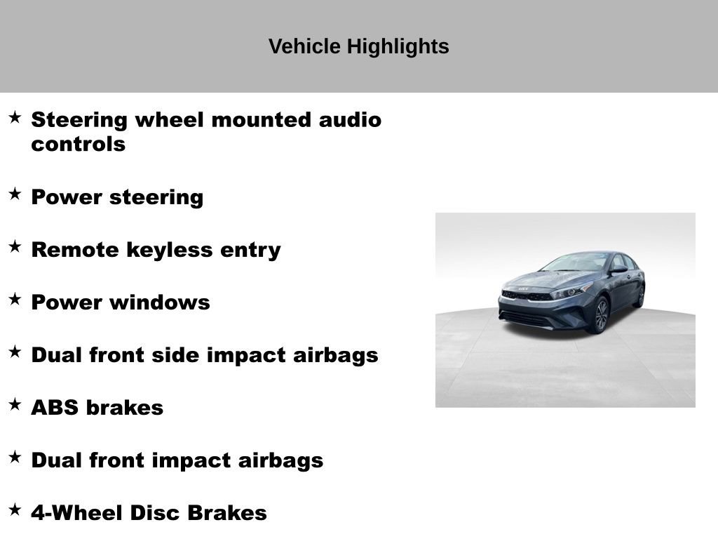 Certified 2023 Kia Forte LXS w/ LXS Technology Package image 28