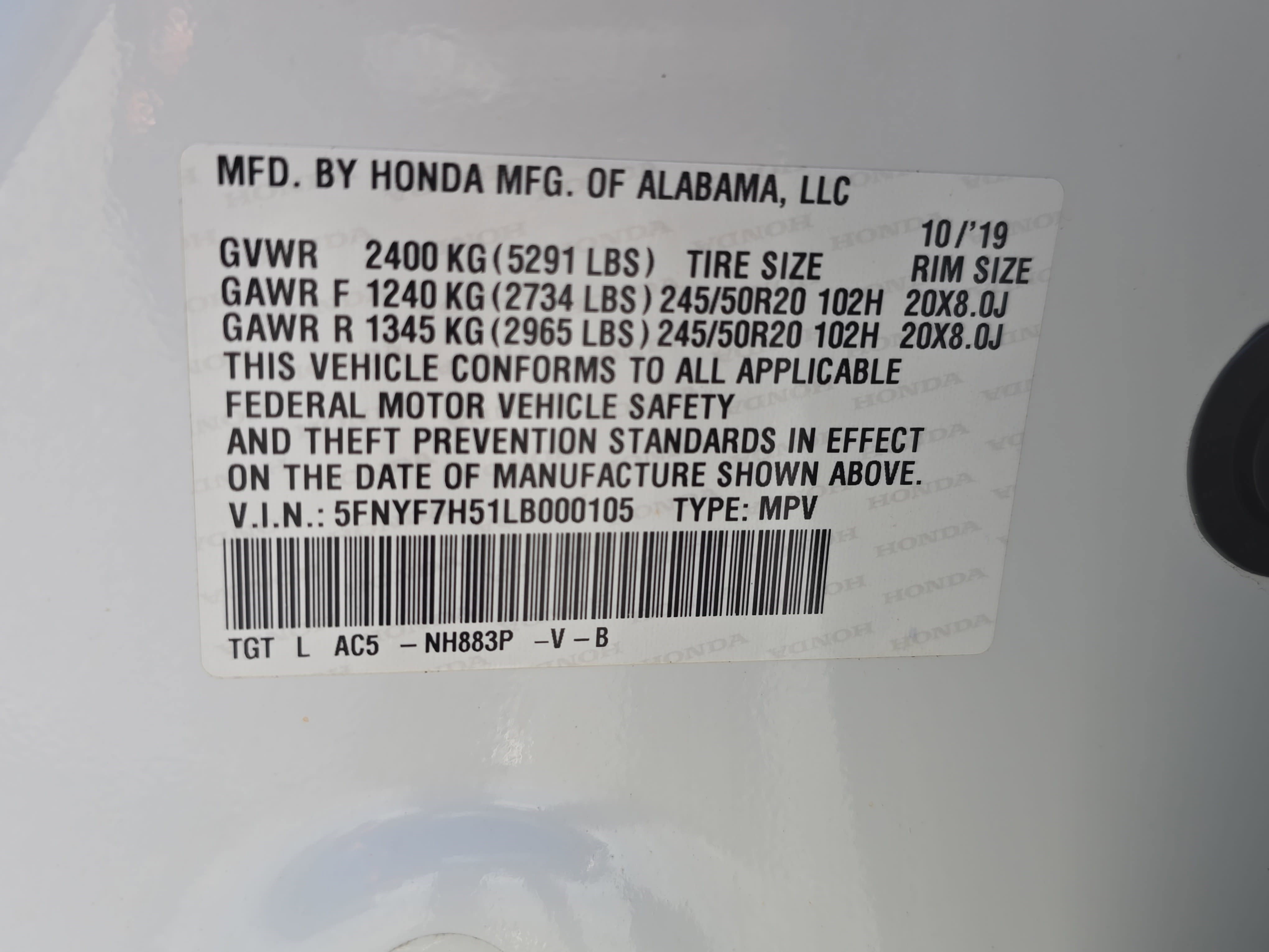 Used 2020 Honda Passport EX-L image 38