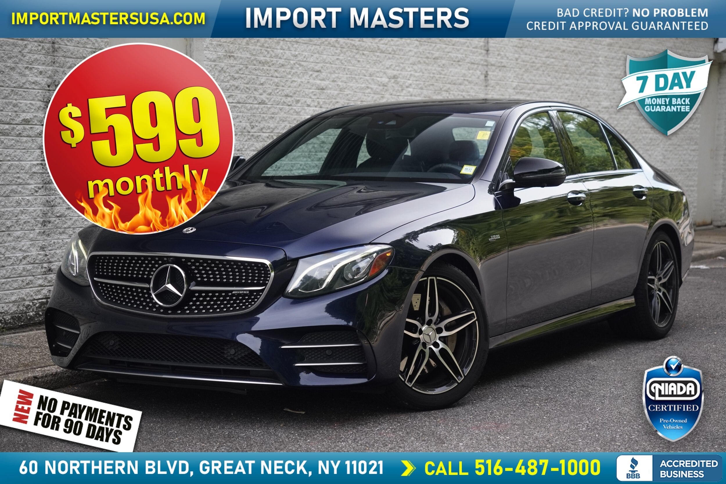 Used 2019 Mercedes-Benz E 53 AMG 4MATIC Sedan image 1
