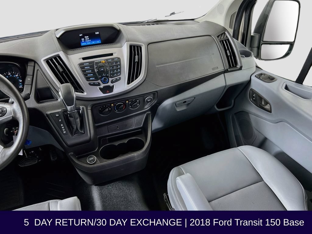 Certified 2018 Ford Transit 150 148 Low Roof w/ Premium Package RWD image 27