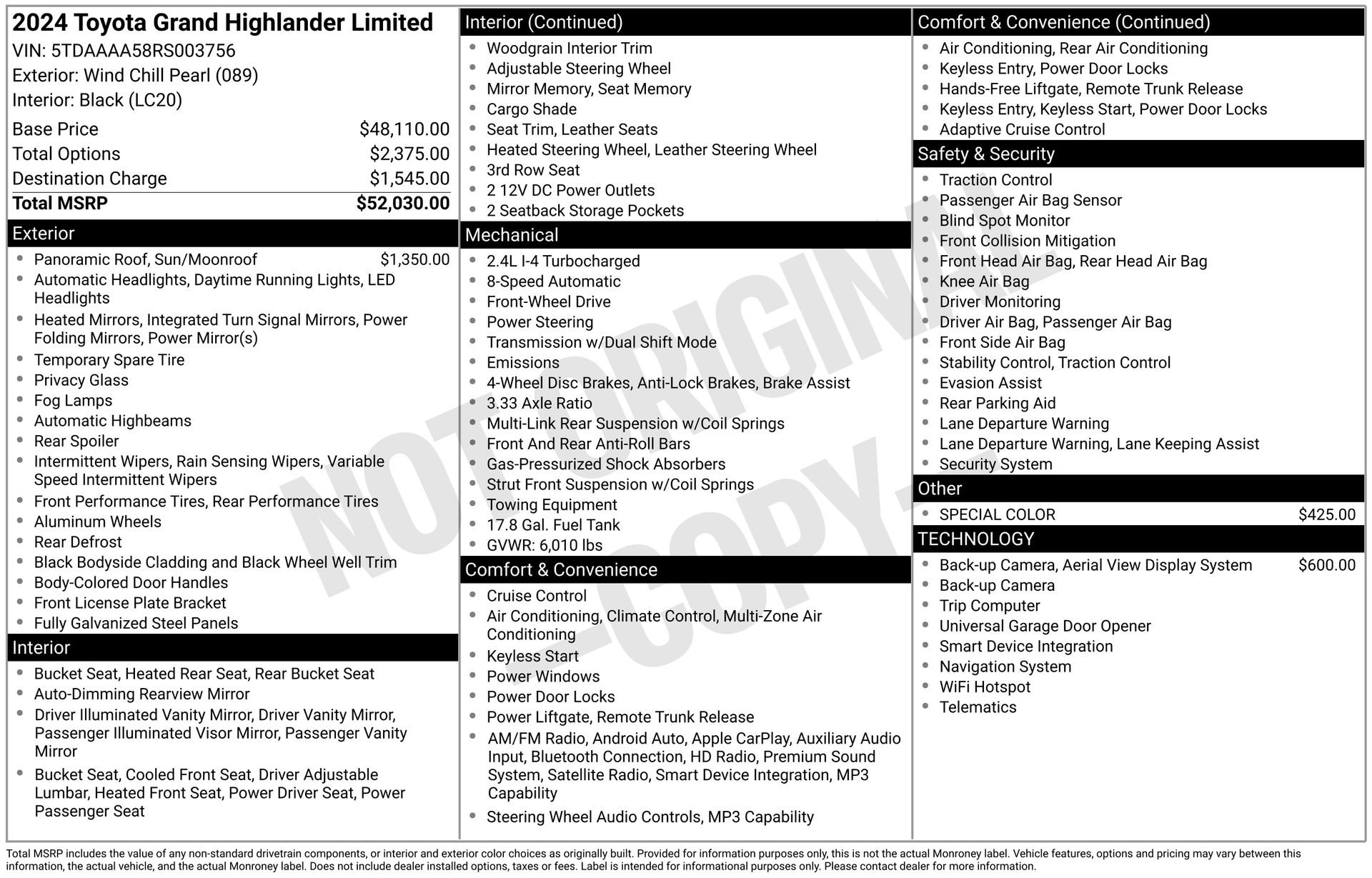 Certified 2024 Toyota Grand Highlander Limited image 25