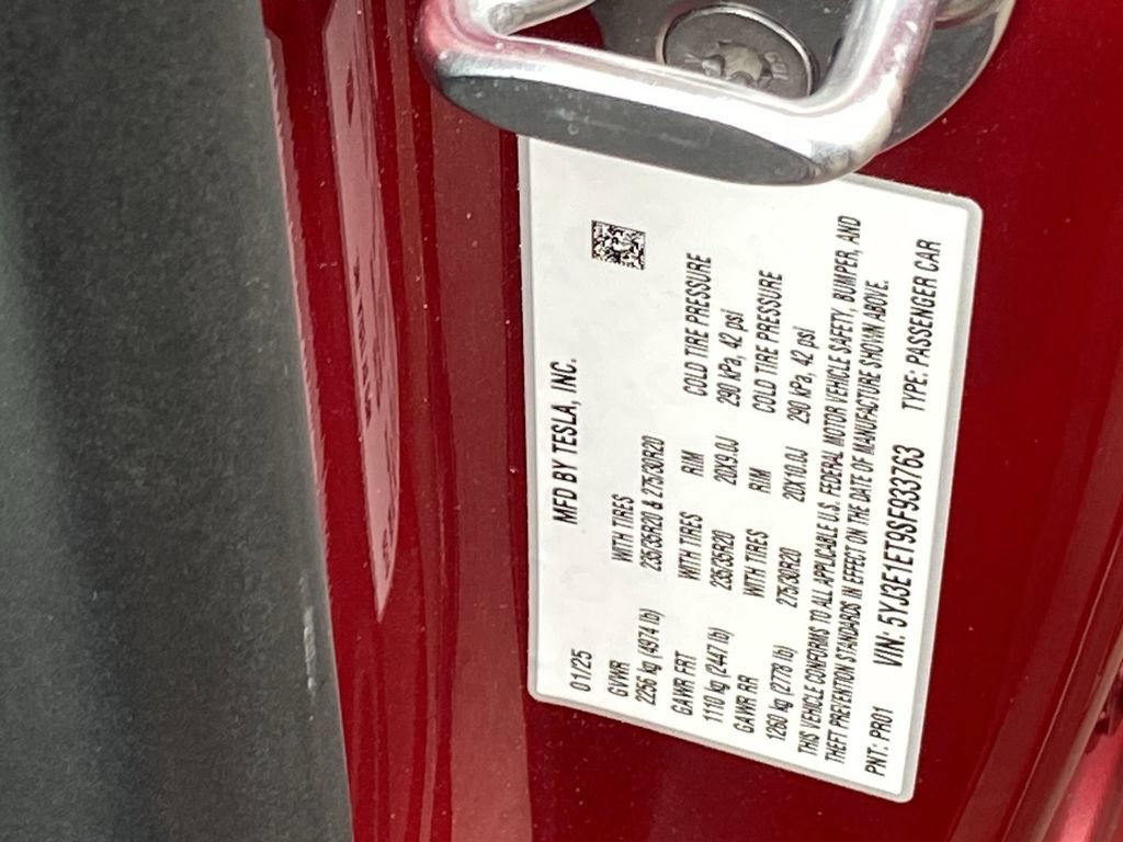 Used 2025 Tesla Model 3 Performance AWD/4WD image 27