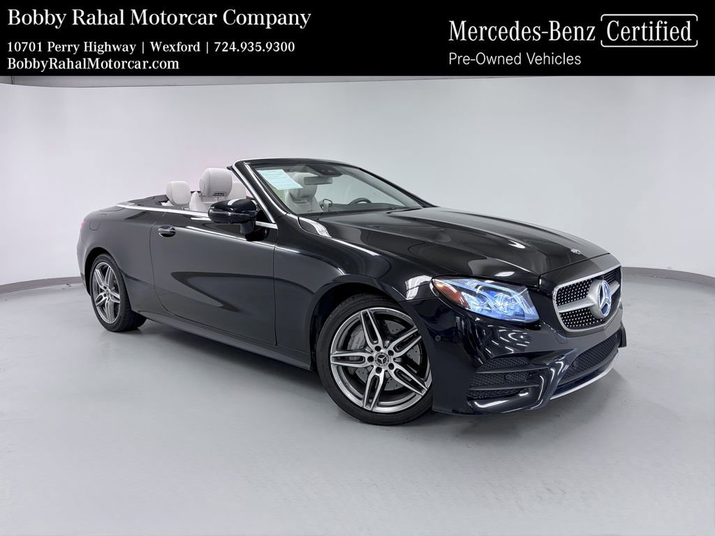 Certified 2020 Mercedes-Benz E 450 4MATIC Cabriolet image 1