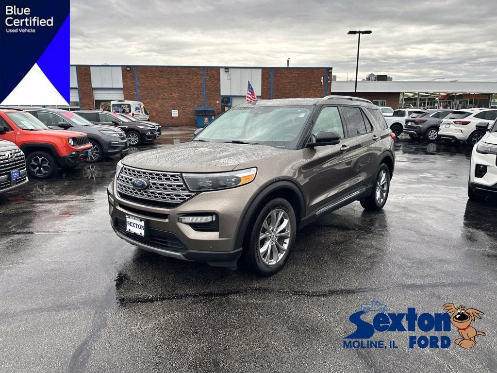 Certified 2021 Ford Explorer Limited w/ Equipment Group 301A AWD/4WD image 1