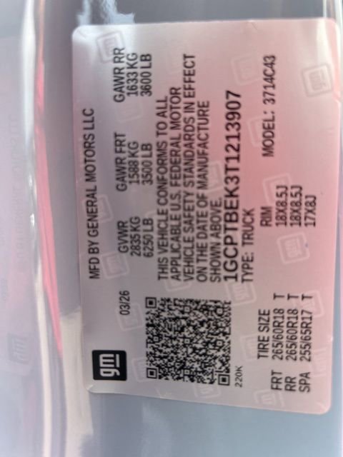 New 2026 Chevrolet Colorado W/T AWD/4WD image 34