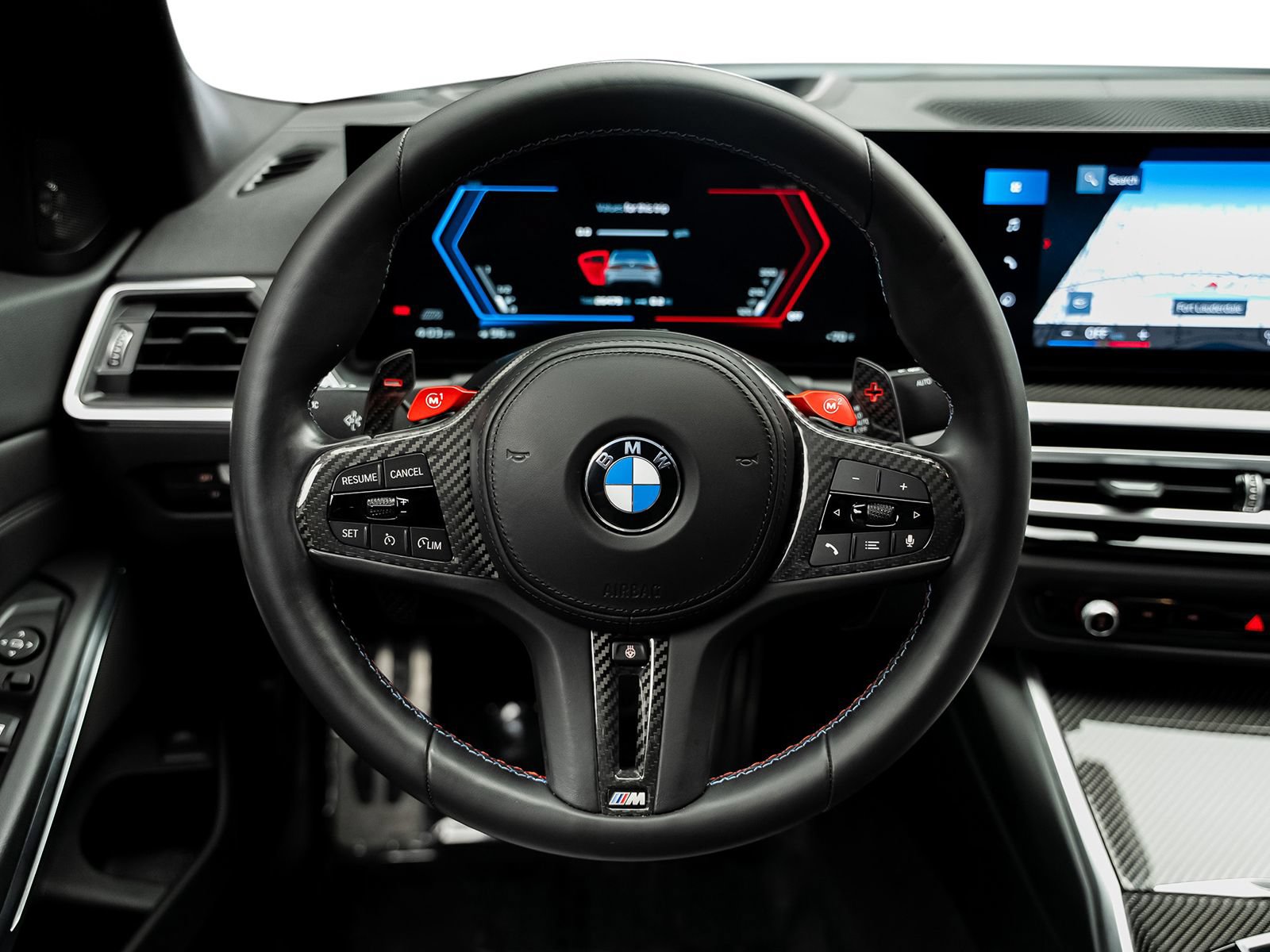 Used 2024 BMW M3 Competition w/ M Carbon Exterior Package RWD image 34