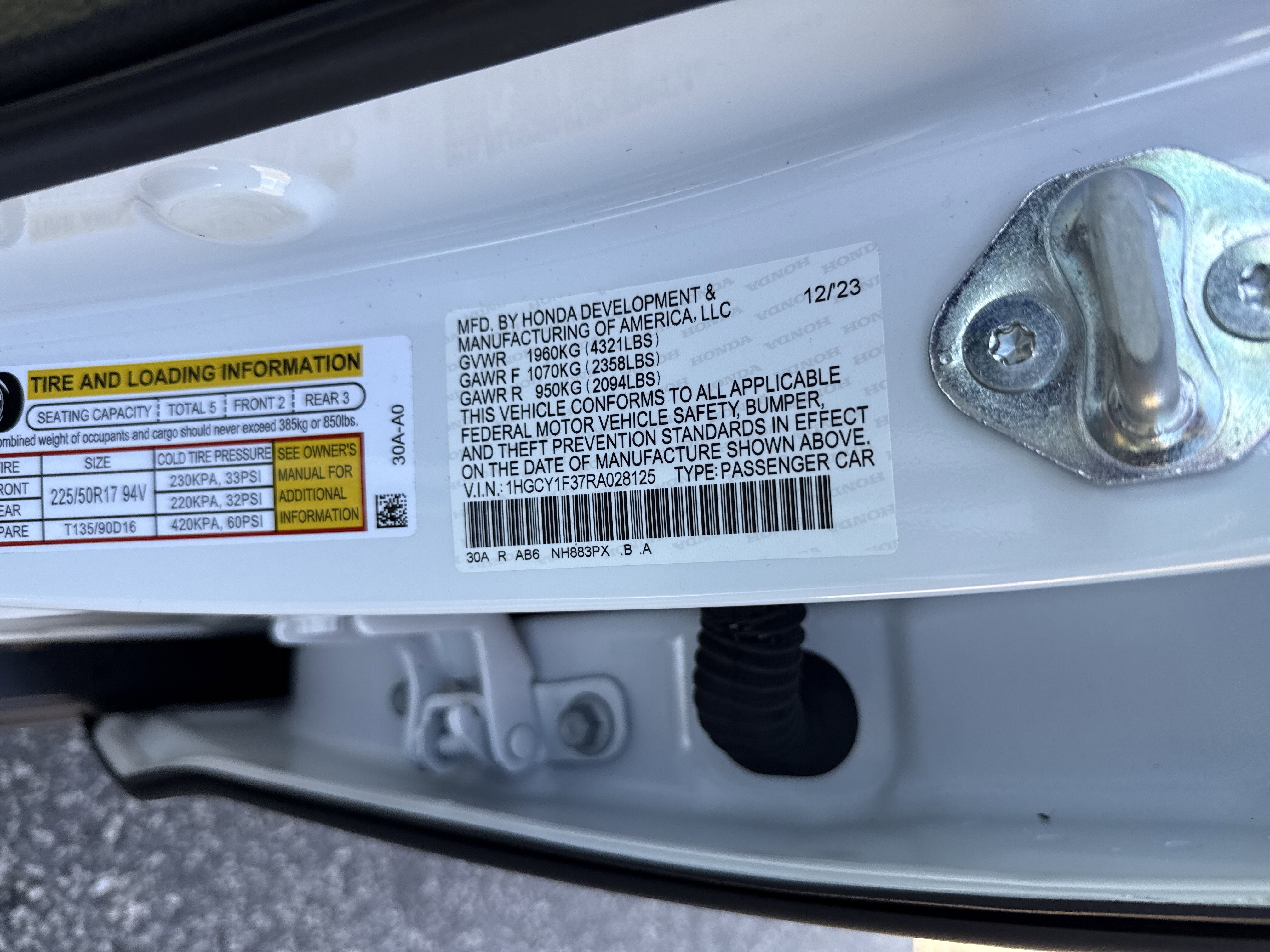 Used 2024 Honda Accord EX image 37