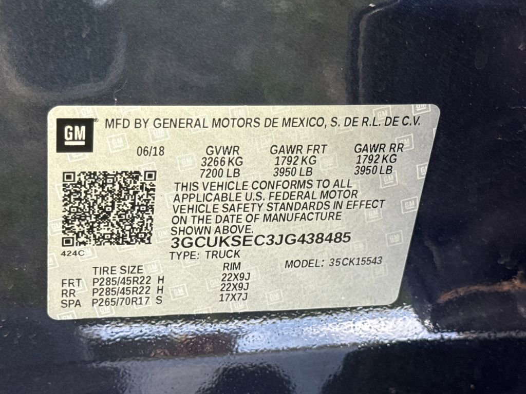 Used 2018 Chevrolet Silverado 1500 LTZ Z71 w/ Centennial Edition image 58