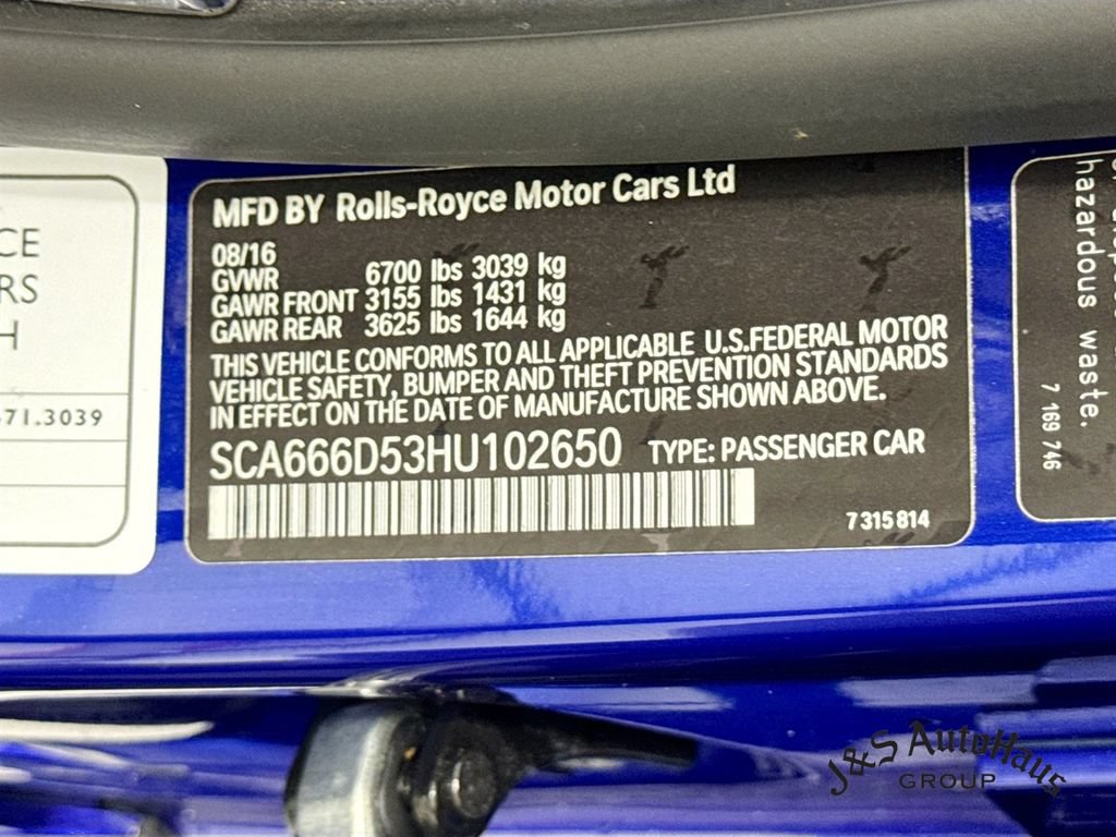 Used 2017 Rolls-Royce Dawn RWD image 41