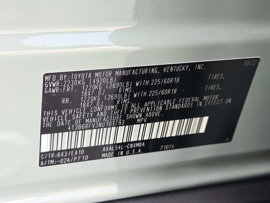 Used 2022 Toyota RAV4 XLE Premium AWD/4WD image 36