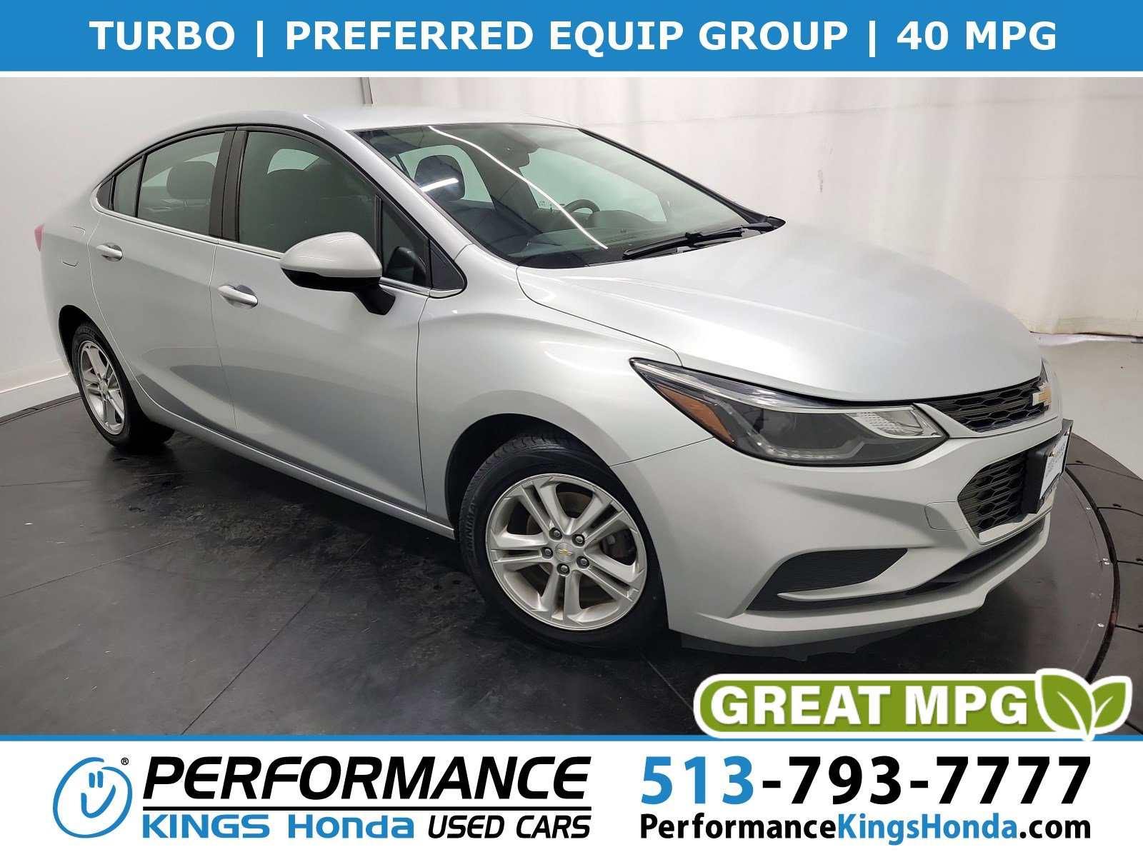 Used 2017 Chevrolet Cruze LT image 1