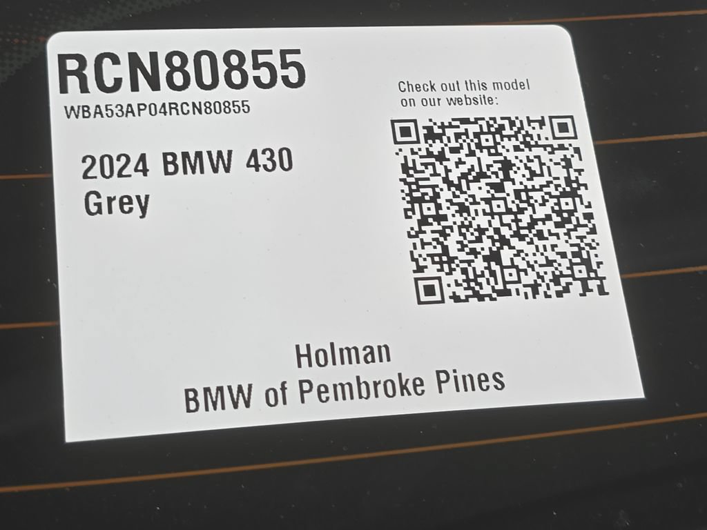 Certified 2024 BMW 430i Coupe w/ Convenience Package RWD image 22