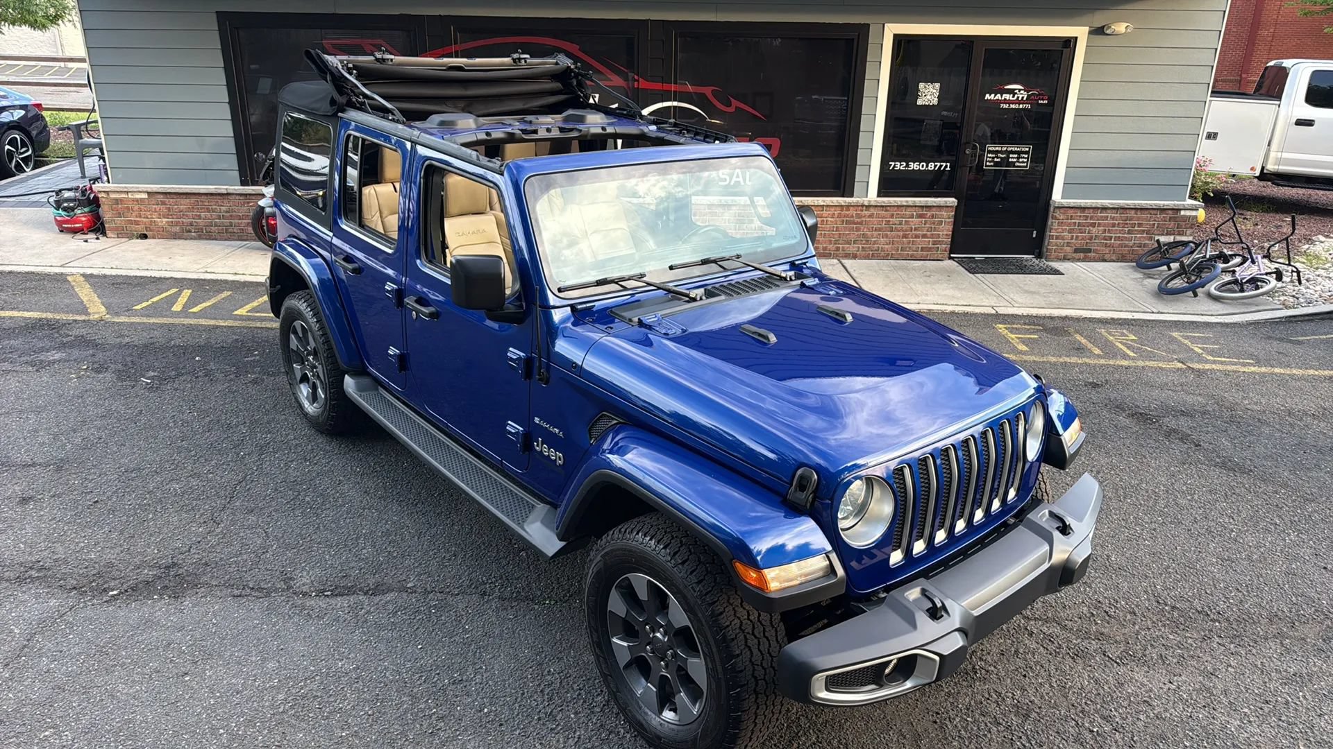 Used 2018 Jeep Wrangler Unlimited Sahara AWD/4WD image 54