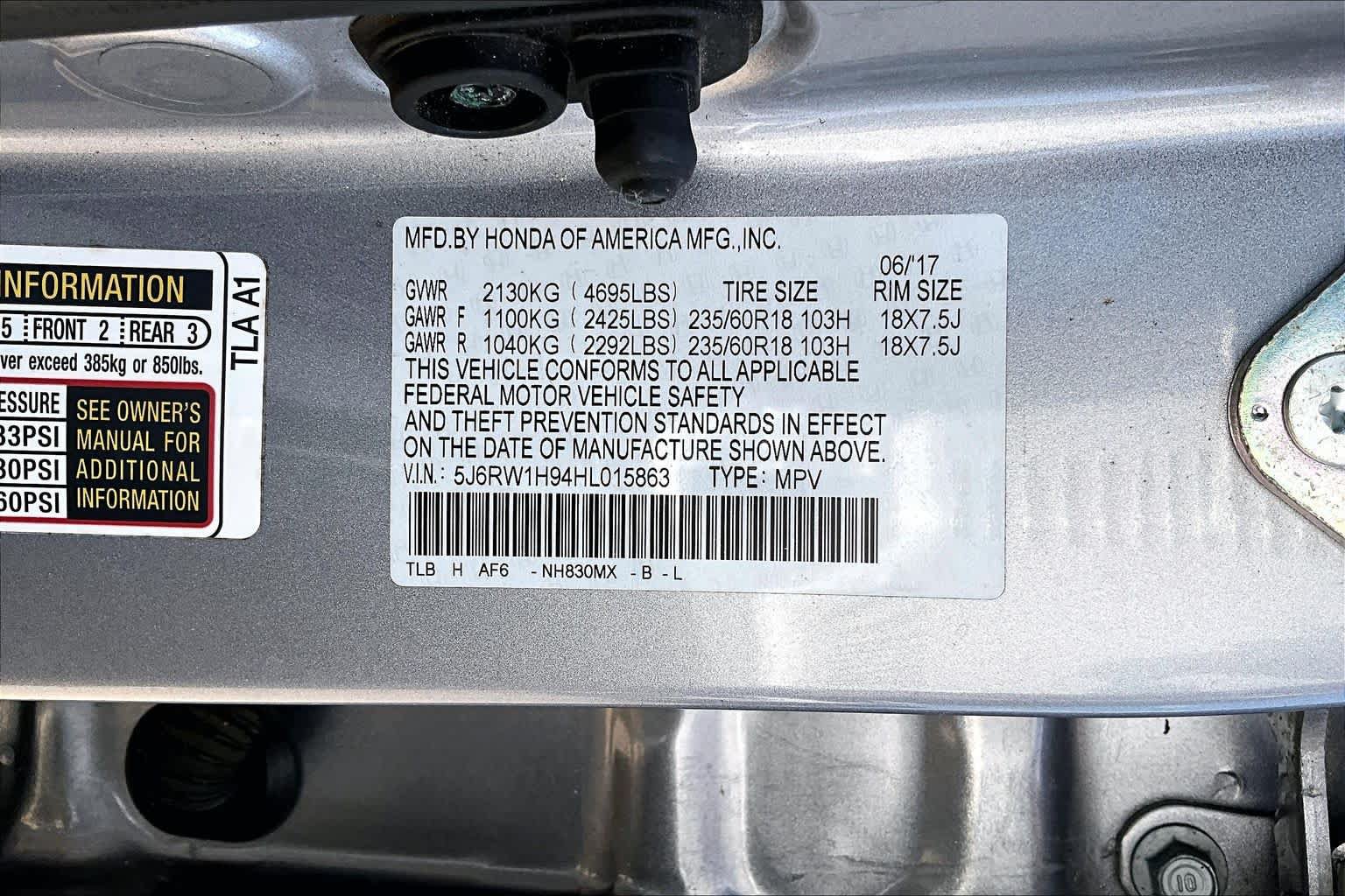Used 2017 Honda CR-V Touring image 35