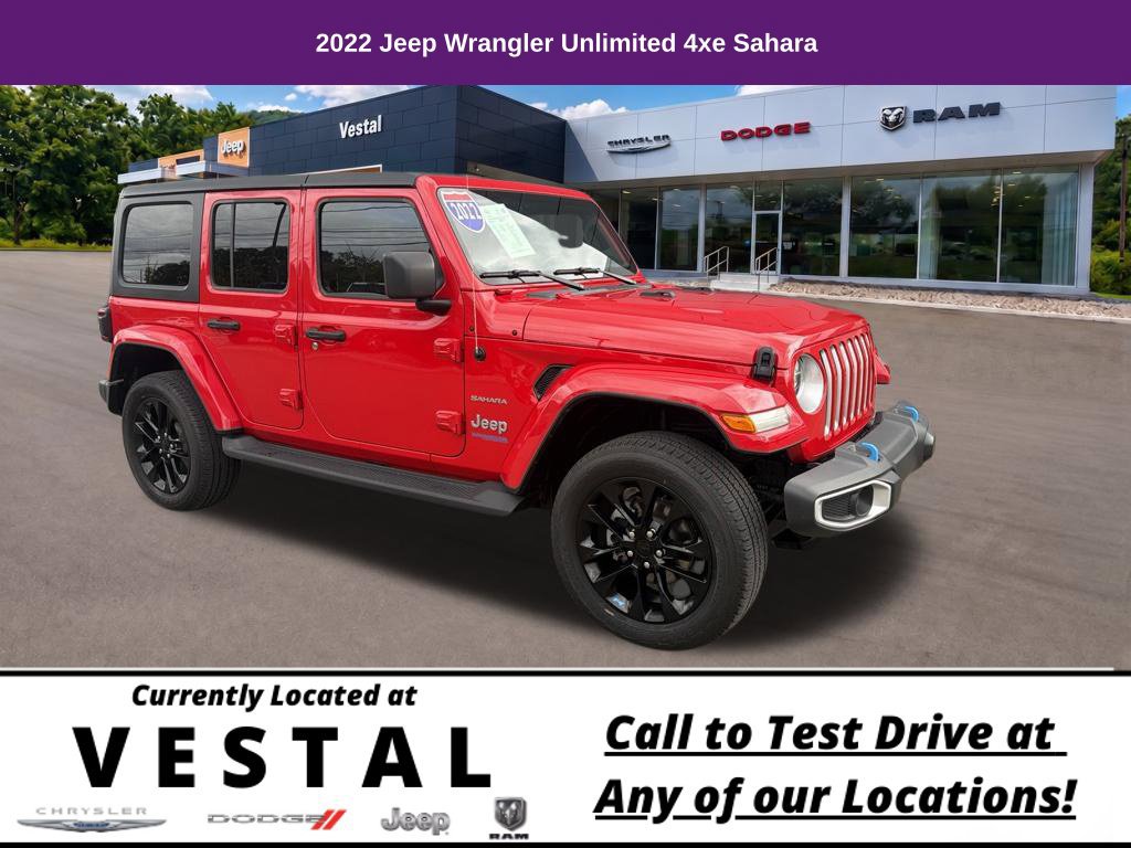 Used 2022 Jeep Wrangler Unlimited Sahara AWD/4WD 360° Tour