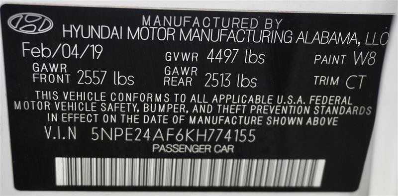 Used 2019 Hyundai Sonata SE image 41