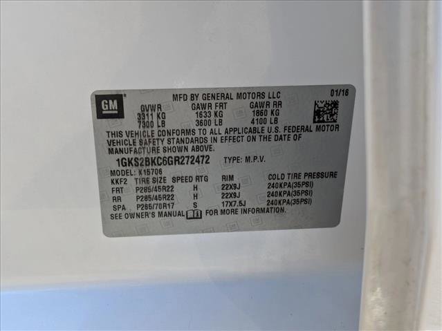 Used 2016 GMC Yukon SLT w/ Open Road Package image 28