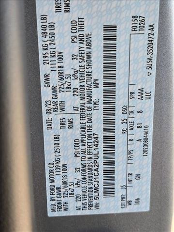 Certified 2023 Lincoln Corsair FWD w/ Equipment Group 101A image 18