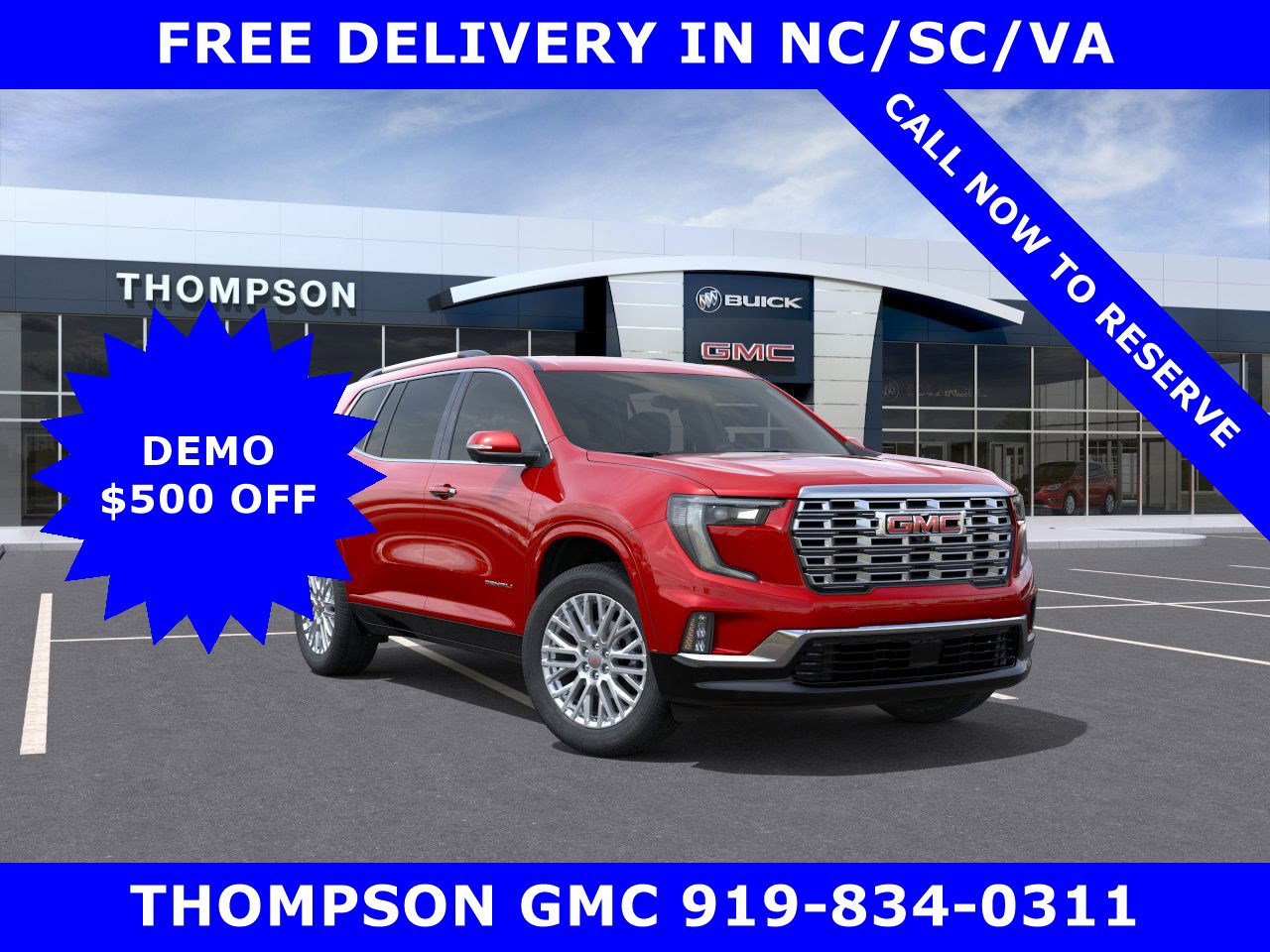 New 2025 GMC Acadia Denali