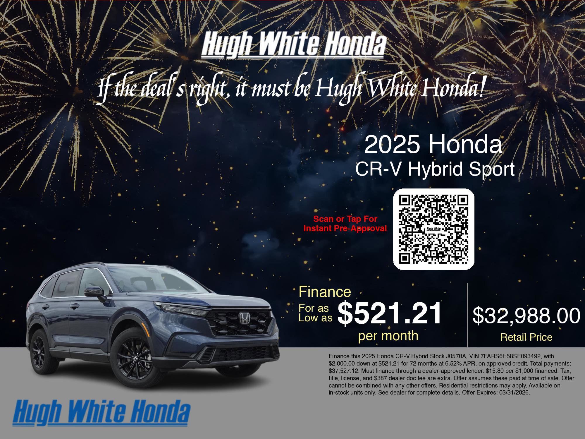 Used 2025 Honda CR-V Sport image 3