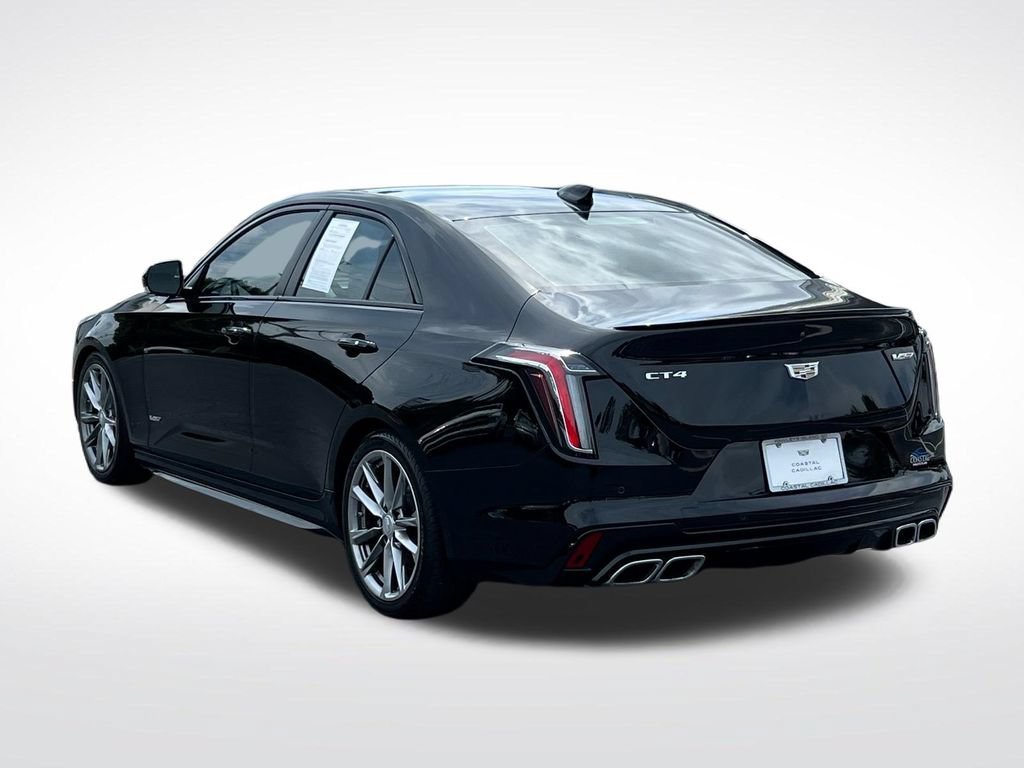 Certified 2024 Cadillac CT4 V w/ Navigation Package RWD image 14
