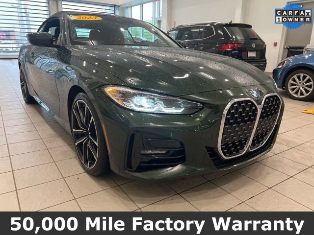 Used 2023 BMW 430i xDrive Convertible w/ M Sport Package AWD/4WD image 1