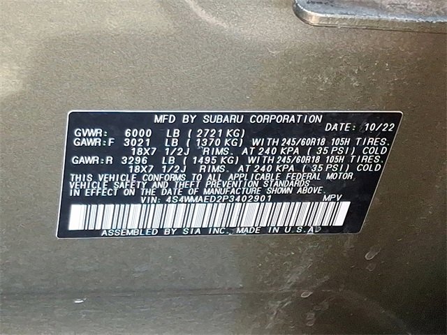 Used 2023 Subaru Ascent Premium w/ Convenience Package image 28