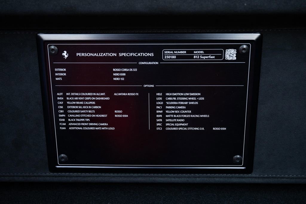 Certified 2020 Ferrari 812 Superfast image 23