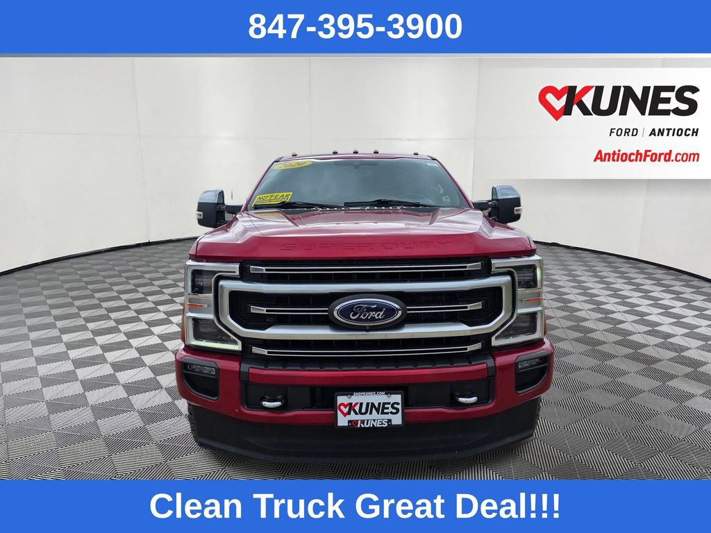 Used 2020 Ford F350 Platinum AWD/4WD image 2