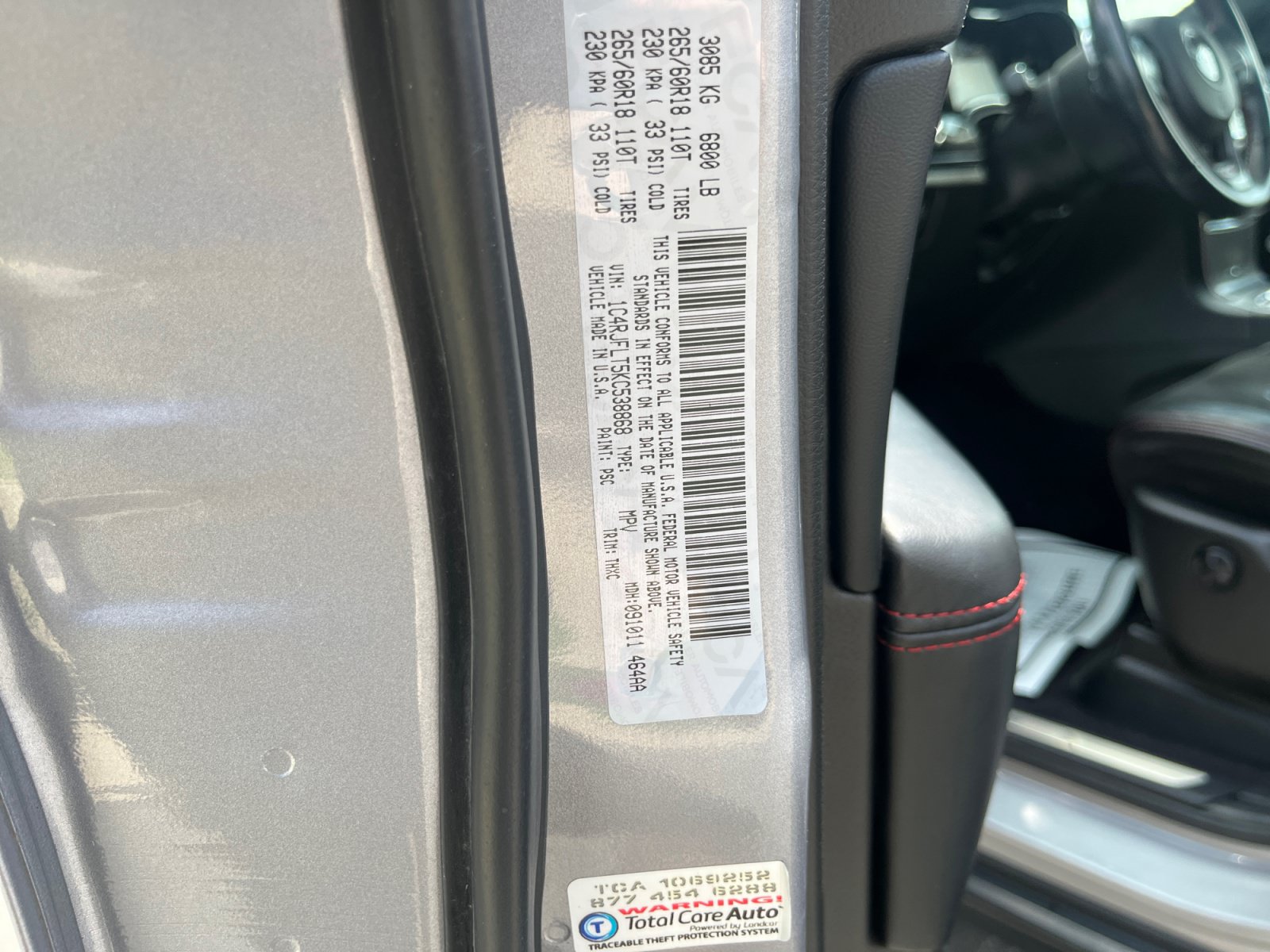 Used 2019 Jeep Grand Cherokee Trailhawk AWD/4WD image 33