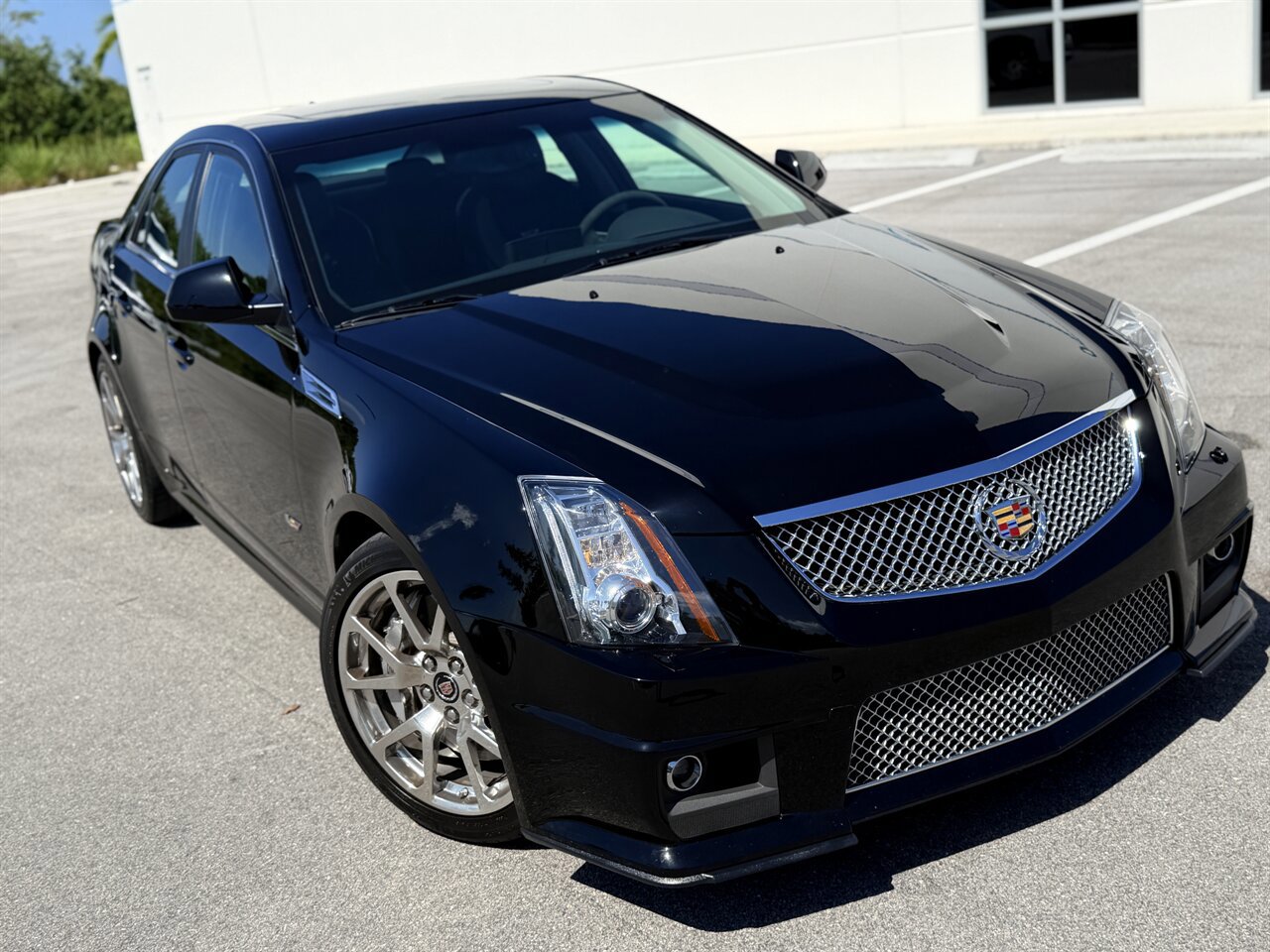 Used 2010 Cadillac CTS V w/ Wood Trim Package RWD image 2