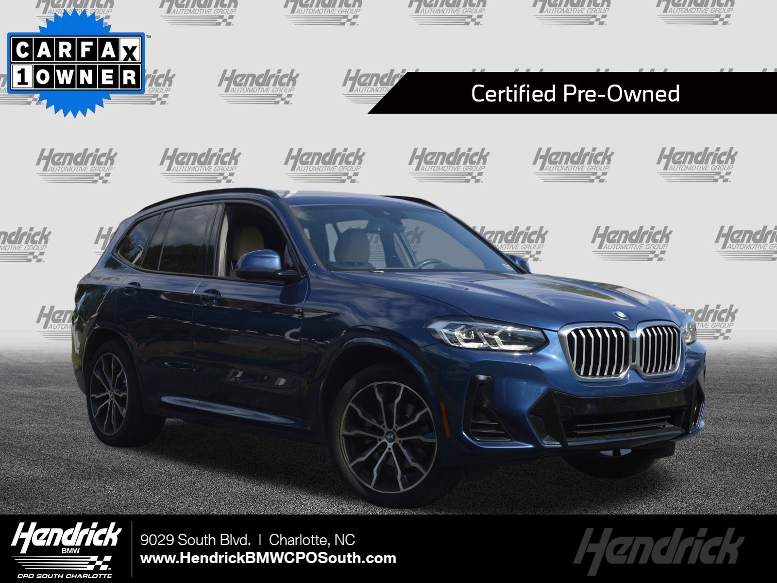 Certified 2023 BMW X3 sDrive30i w/ M Sport Package