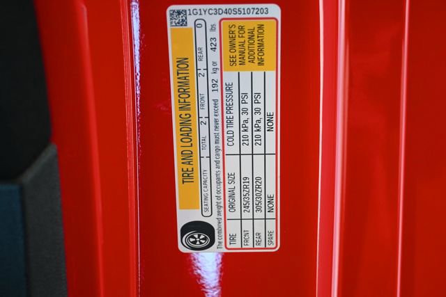 Used 2025 Chevrolet Corvette Stingray Premium Conv w/ Z51 Performance Package image 28