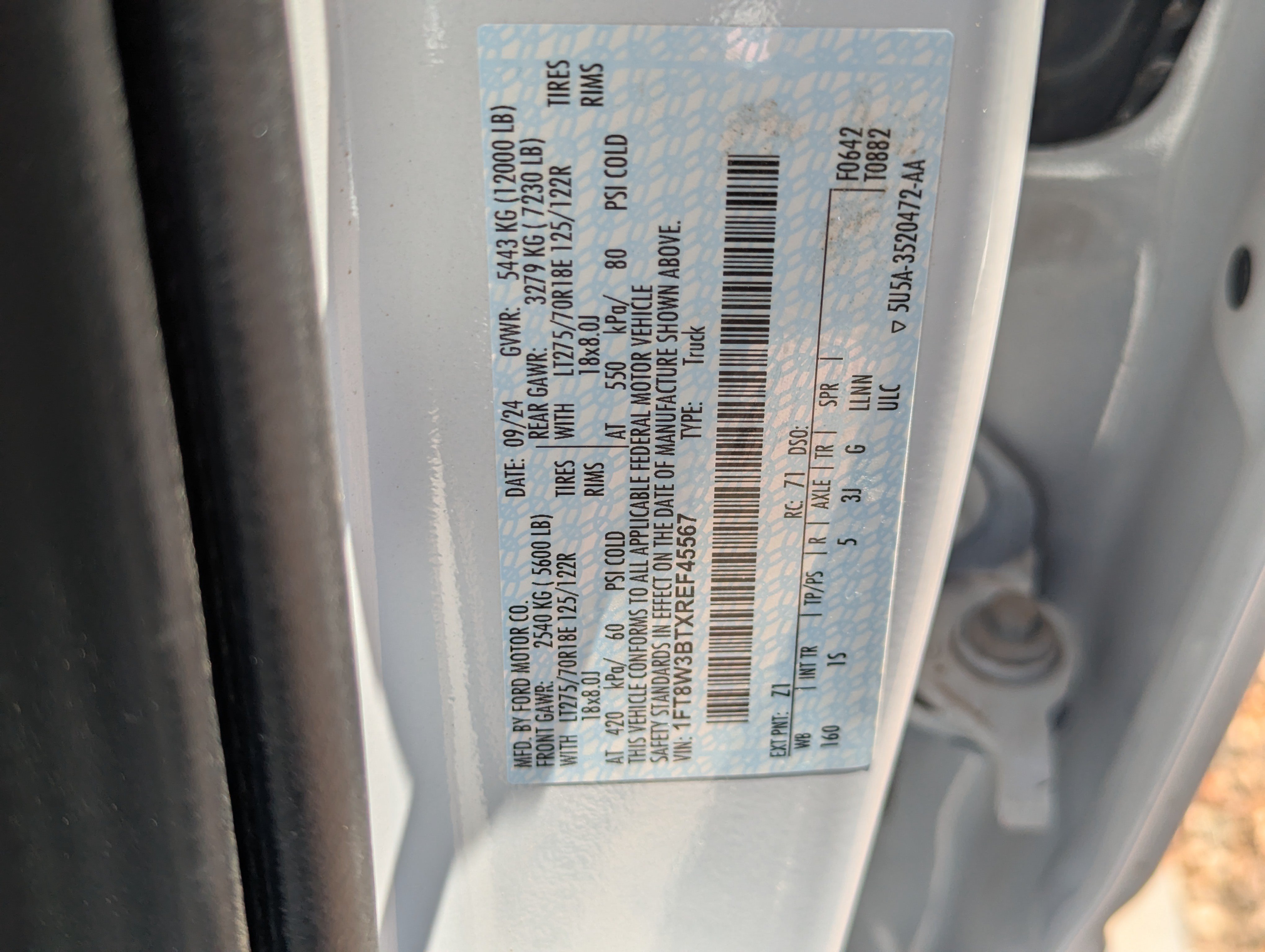 Used 2024 Ford F350 XL w/ STX Appearance Package AWD/4WD image 34