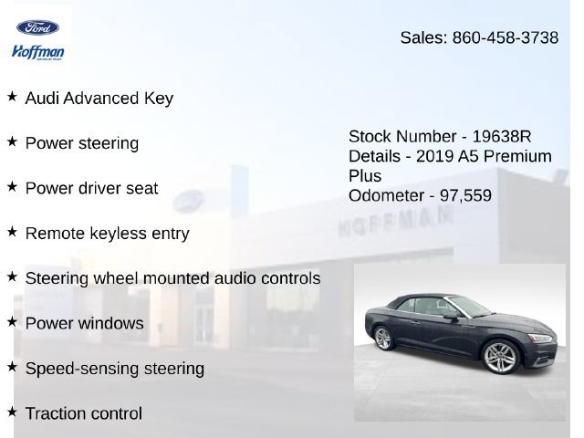 Used 2019 Audi A5 2.0T Premium Plus AWD/4WD image 20