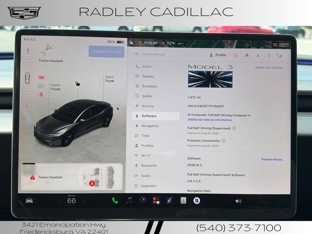 Used 2026 Tesla Model 3 Performance AWD/4WD image 8