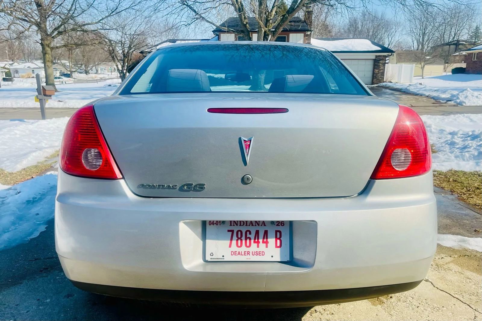 Used 2008 Pontiac G6 Sedan w/ Sun And Sound Package image 8