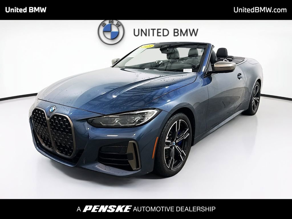Used 2023 BMW 440i xDrive Convertible w/ Premium Package image 1