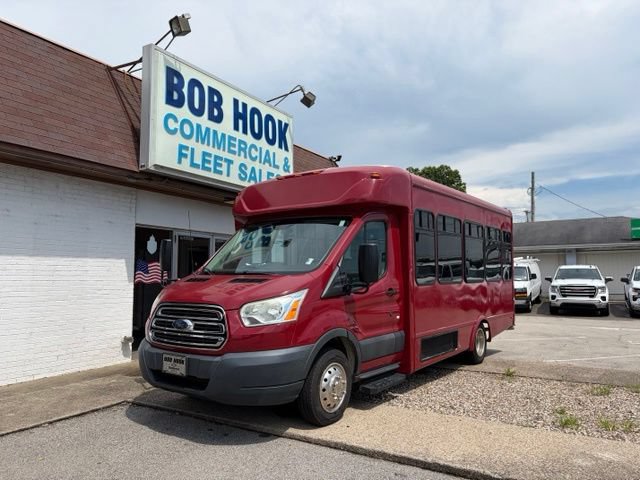 Used 2016 Ford Transit 350 156 DRW w/ Shuttle Bus Prep Package RWD image 2