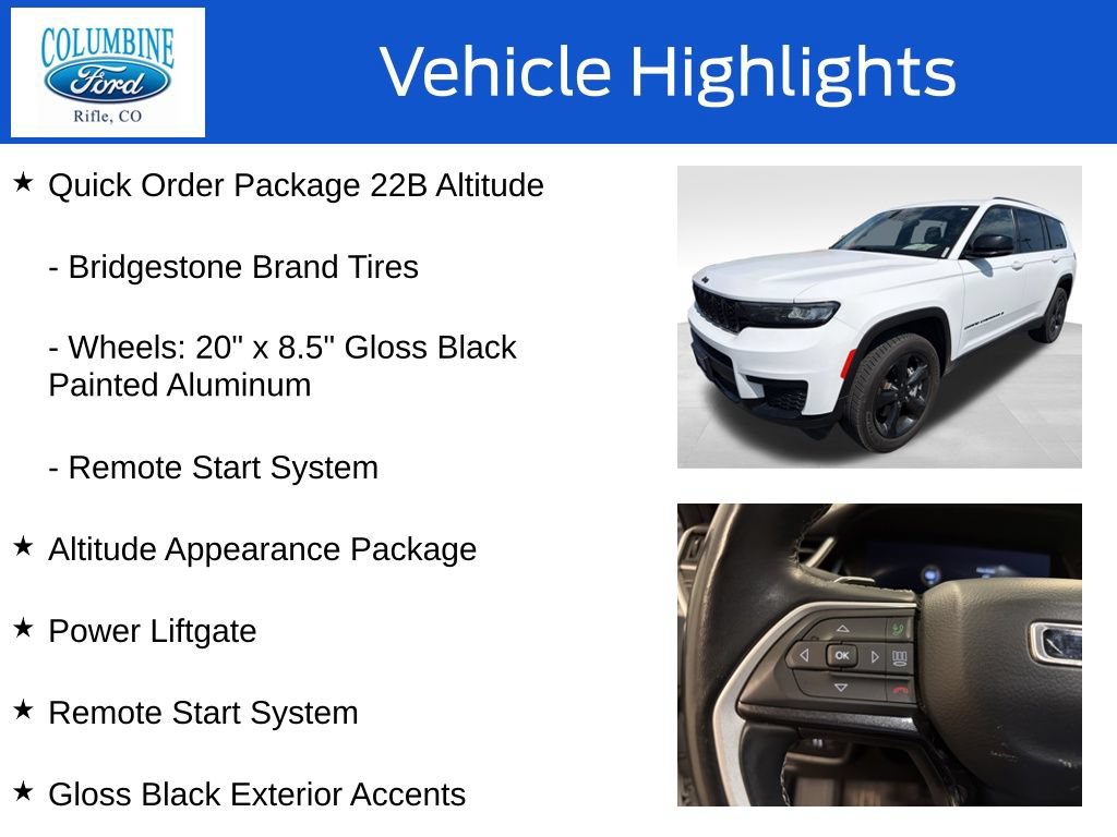 Used 2021 Jeep Grand Cherokee L Laredo AWD/4WD image 12