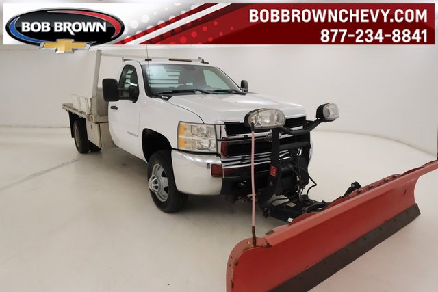 Used 2009 Chevrolet Silverado 3500 W/T w/ Snow Plow Prep Package
