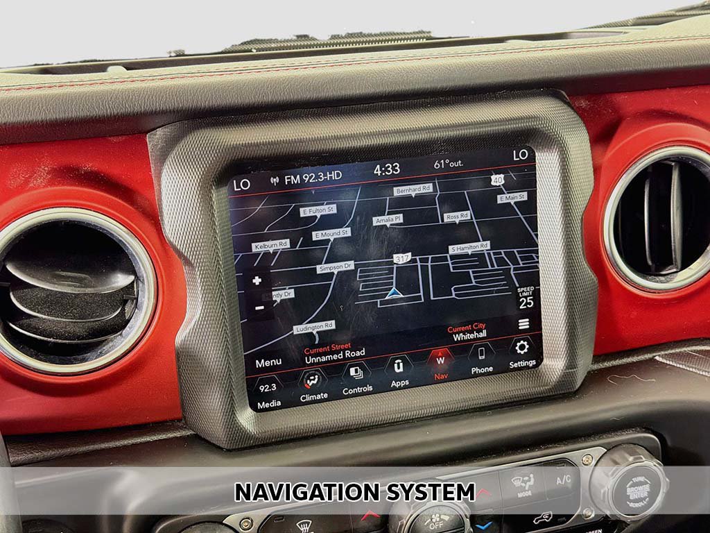 Used 2021 Jeep Wrangler Unlimited Rubicon w/ Uconnect 4C Nav & Sound Group AWD/4WD image 3