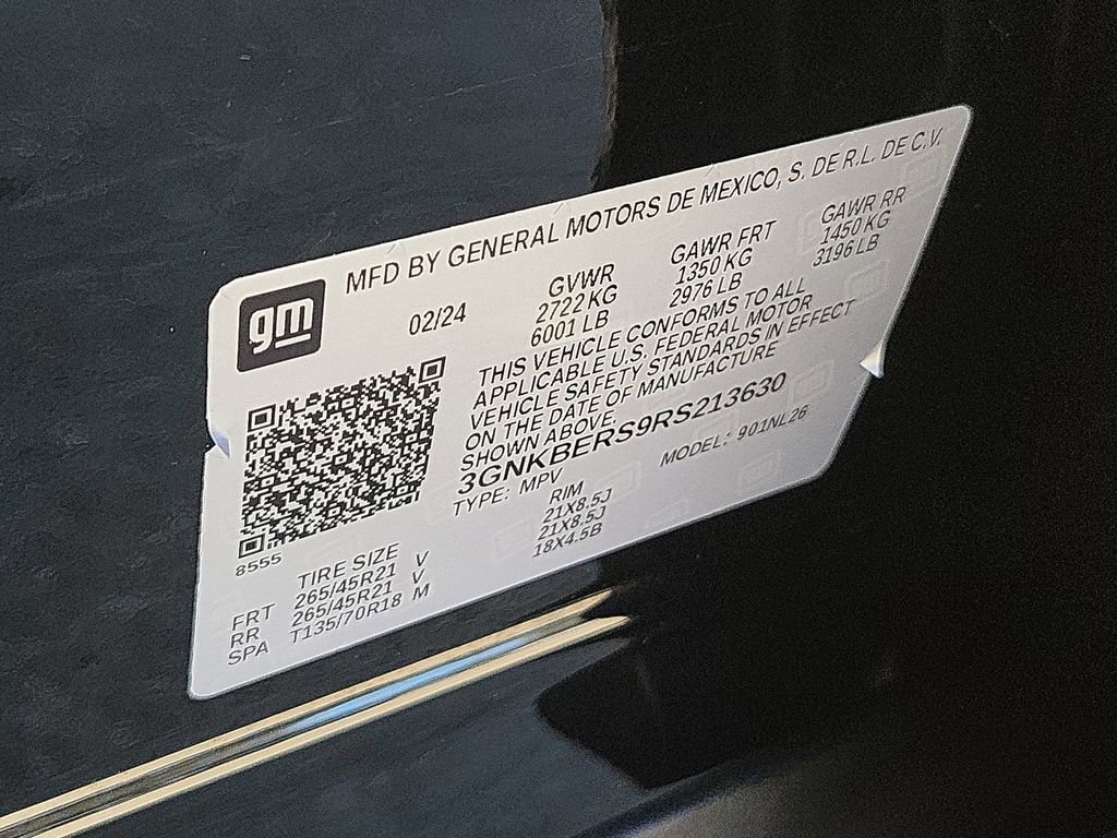 Certified 2024 Chevrolet Blazer RS w/ Driver Confidence II Package image 35