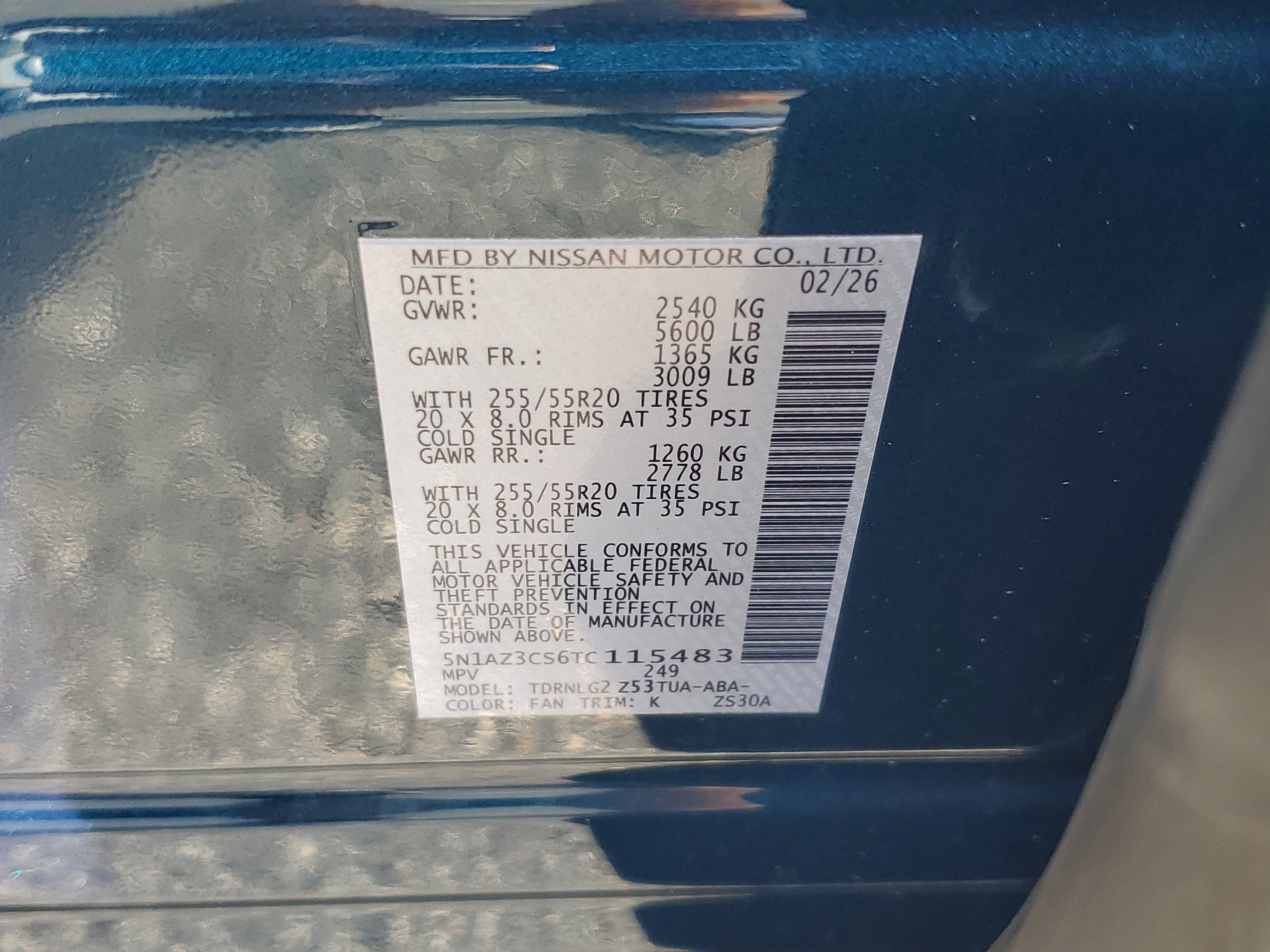 New 2026 Nissan Murano SL image 20