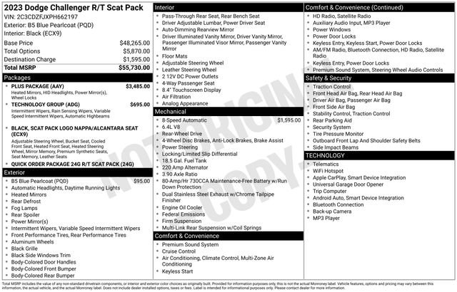 Used 2023 Dodge Challenger R/T Scat Pack w/ Plus Package image 27