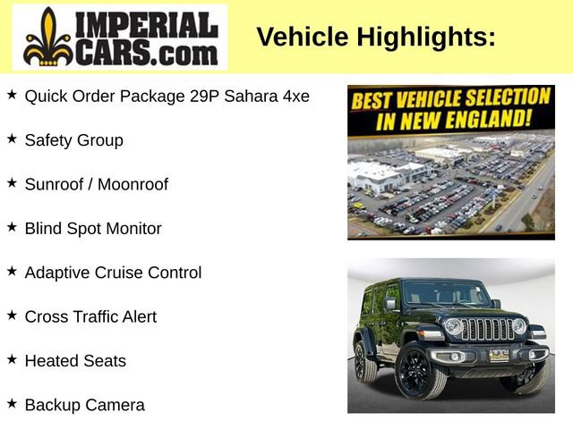 Used 2025 Jeep Wrangler Unlimited Sahara w/ Safety Group AWD/4WD image 8